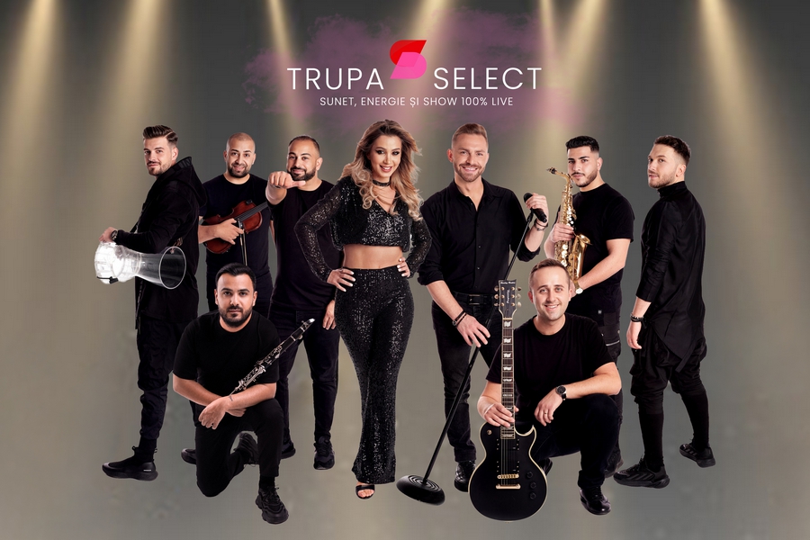 Trupa Select (Focșani) – formație de nuntă cu muzică live, soliste vocale și instrumentiști profesioniști din București și Focșani