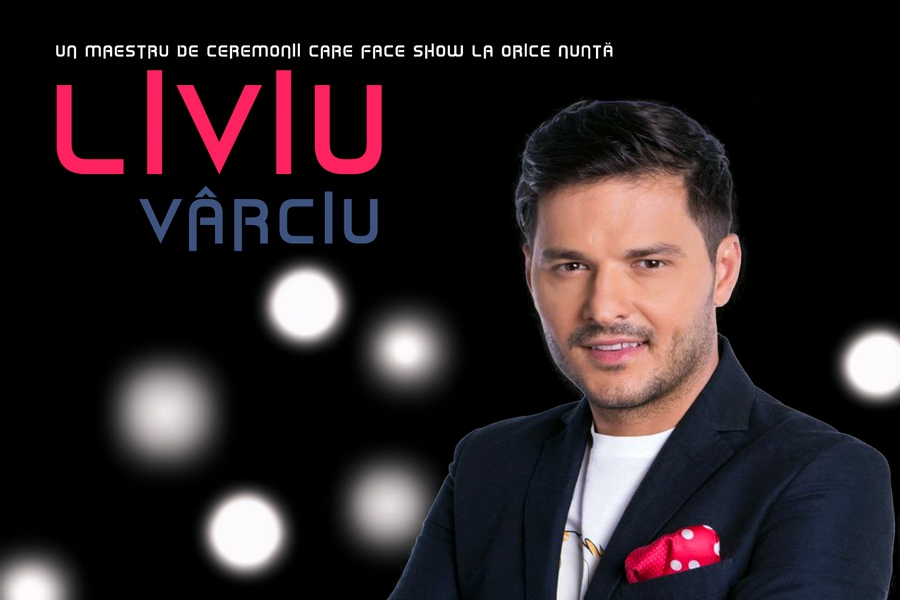 Liviu Vârciu – prezentator și maestru de ceremonii la evenimente și nunți din București - AdPhoto