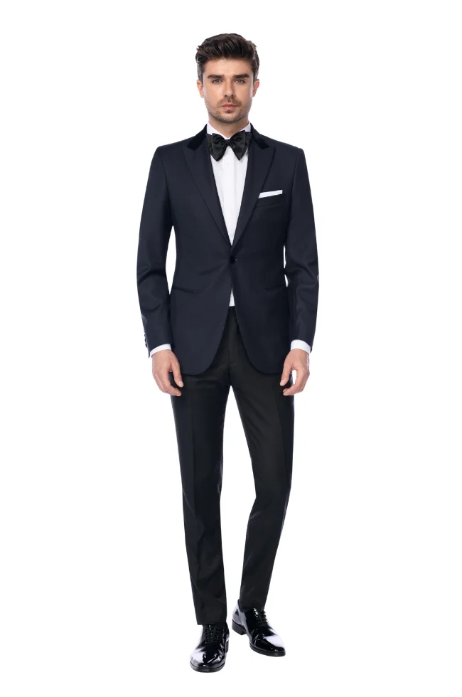 Costum negru ceremonie Vitale Barberis Canonico Costum negru ceremonie Vitale Barberis Canonico