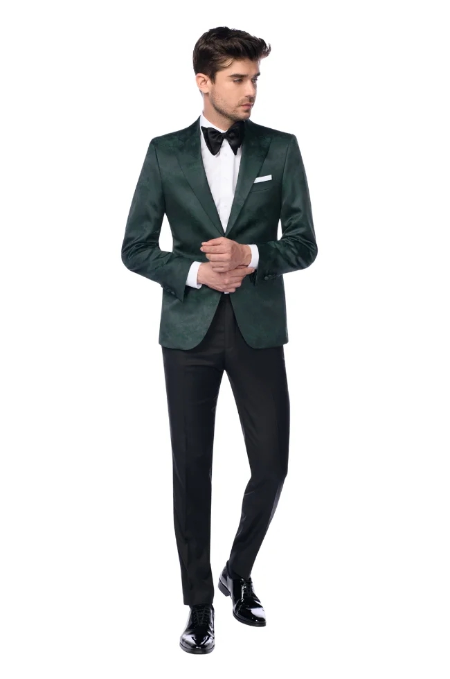 Costum verde ceremonie Carnet Costum verde ceremonie Carnet