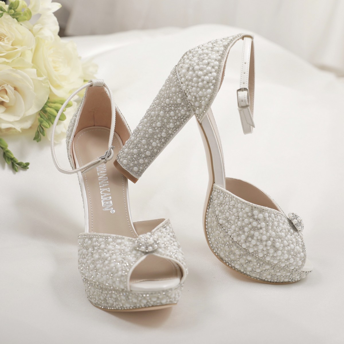 Arriana Karen - Sandale de mireasa Serafina Arriana Karen - Sandale de mireasa Serafina